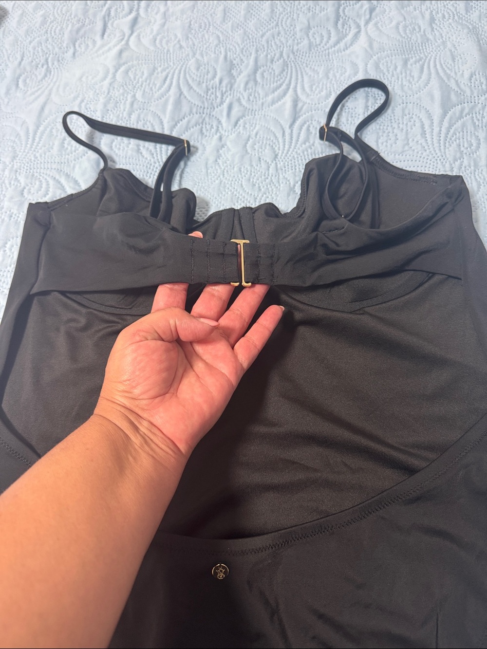 Victoria's Secret Black One-Piece Swimsuit with Underwire A65 - Picture 5 of 10